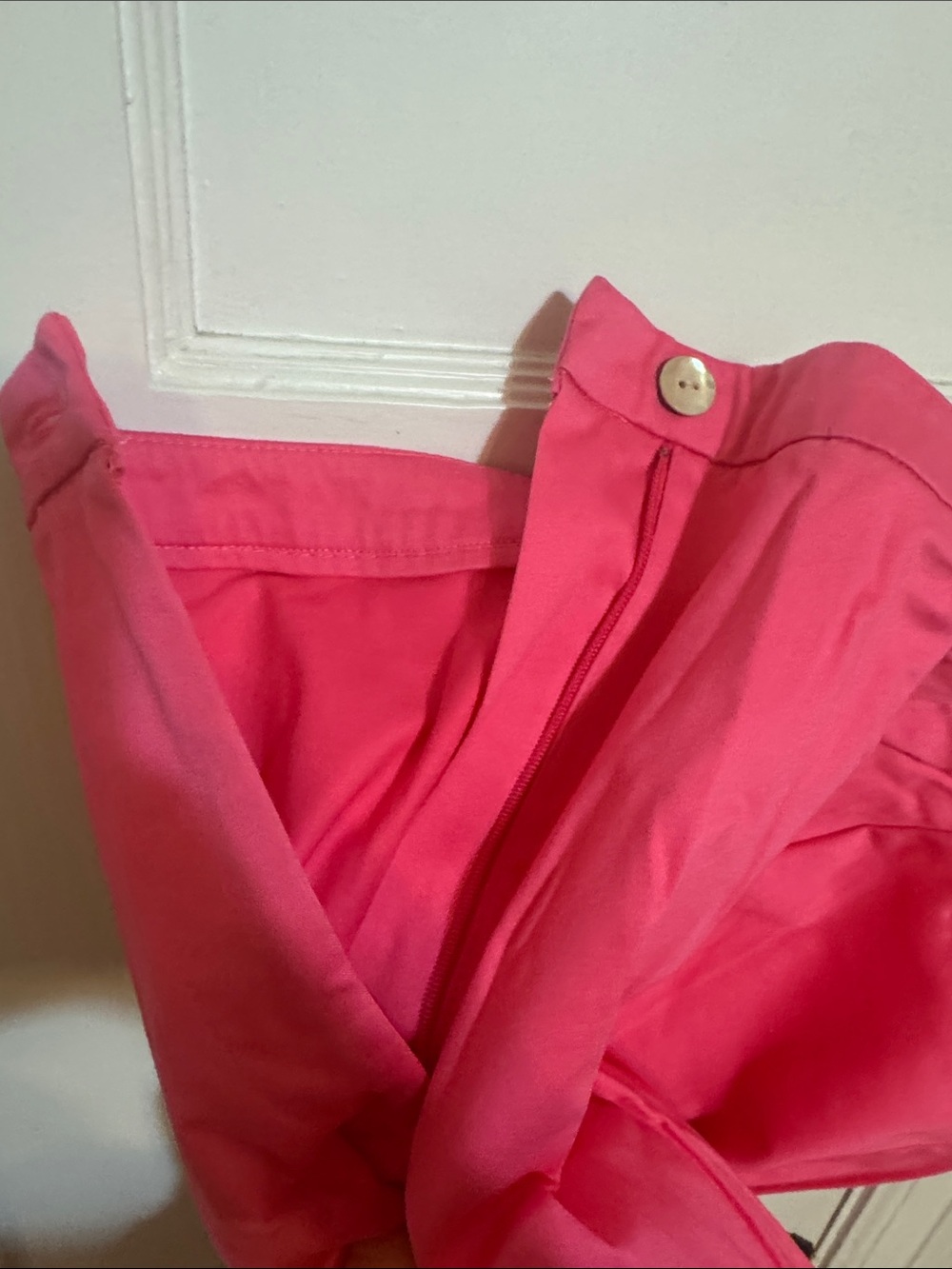 david brooks Hot Pink Wide-Leg Pants - Picture 5 of 5